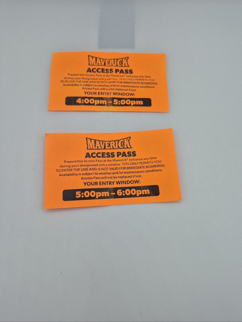 Maverick Access Passes Cedar Point Sandusky Ohio 2020